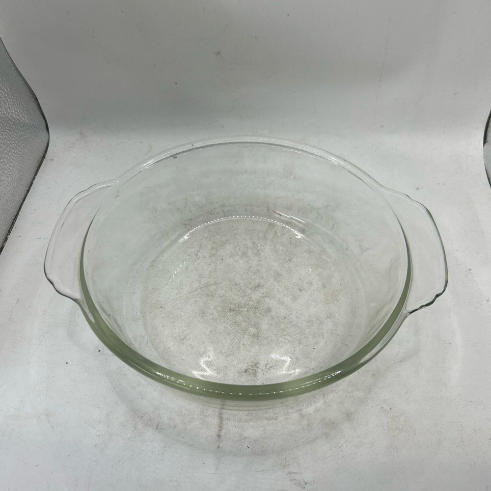 ANCHOR HOCKING Baking Dish 1 1/2 QT Clear Oval Handle Heat Resistant‎ Classic